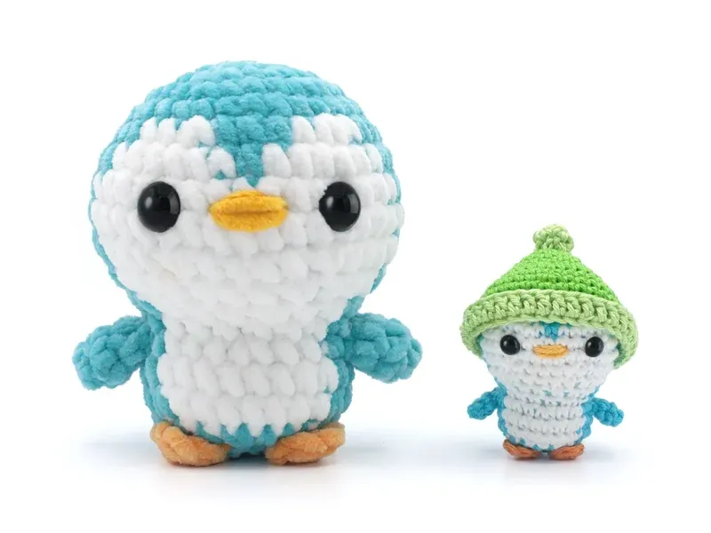 Adorable Penguin Amigurumi, finished
